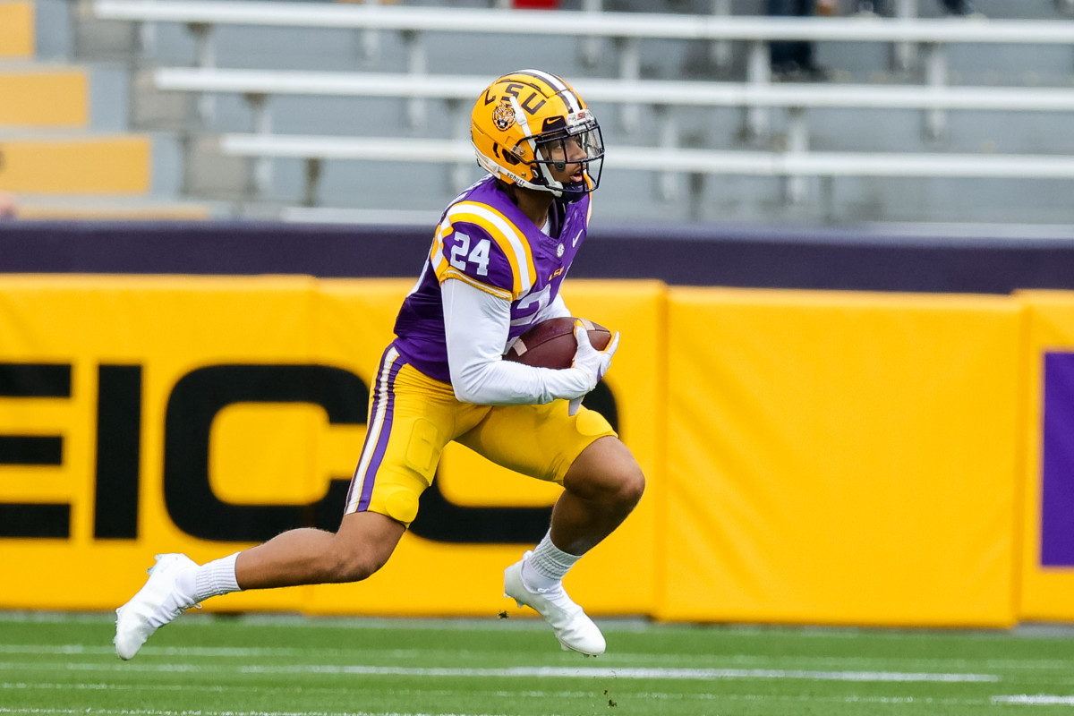 A consensus All-American in his freshman season, Derek Stingley has the makings of a top-five pick. 